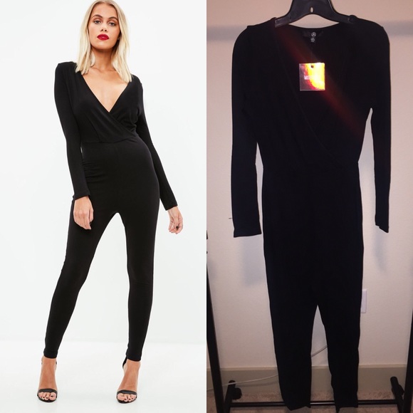 black soft jumpsuit